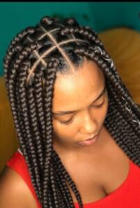 Large Square Box Braids
