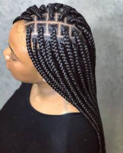 Medium Box Braids